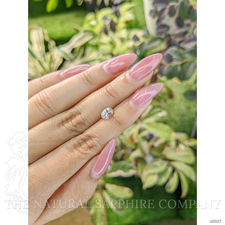 1.16 Ct. Peach Sapphire from Ceylon (Sri Lanka)