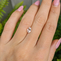 1.16 Ct. Peach Sapphire from Ceylon (Sri Lanka) Life Style