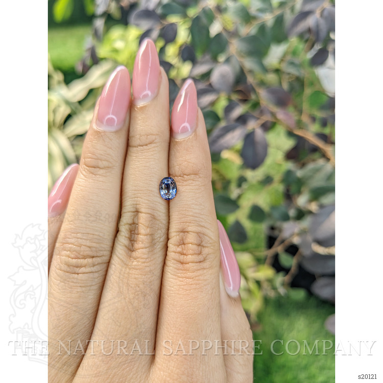 1.00 Ct. Bi Color Sapphire from Ceylon (Sri Lanka)