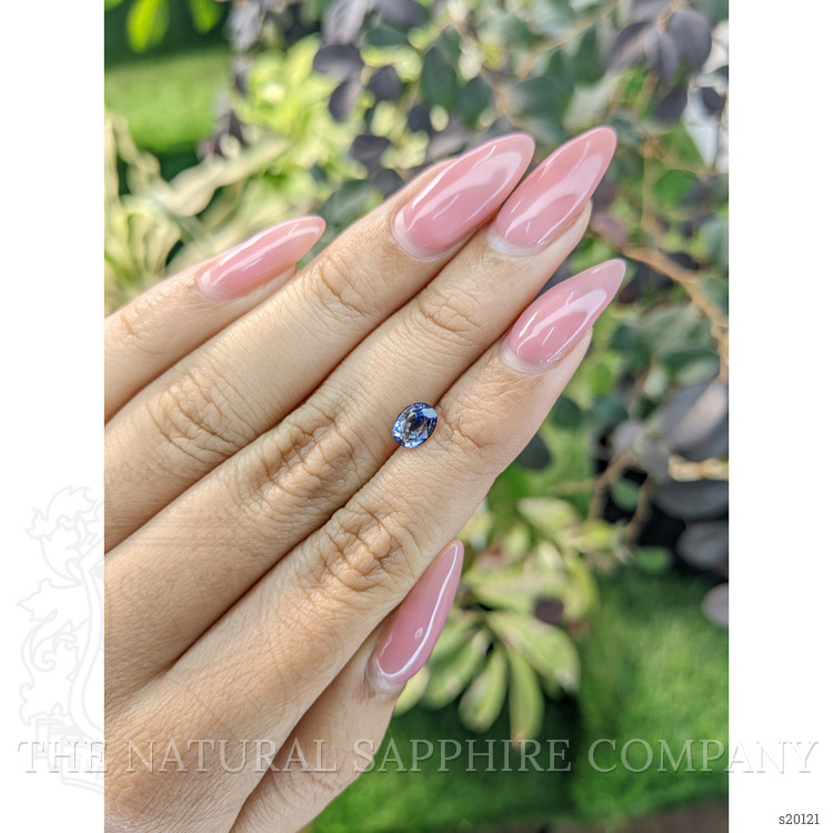 1.00 Ct. Bi Color Sapphire from Ceylon (Sri Lanka)