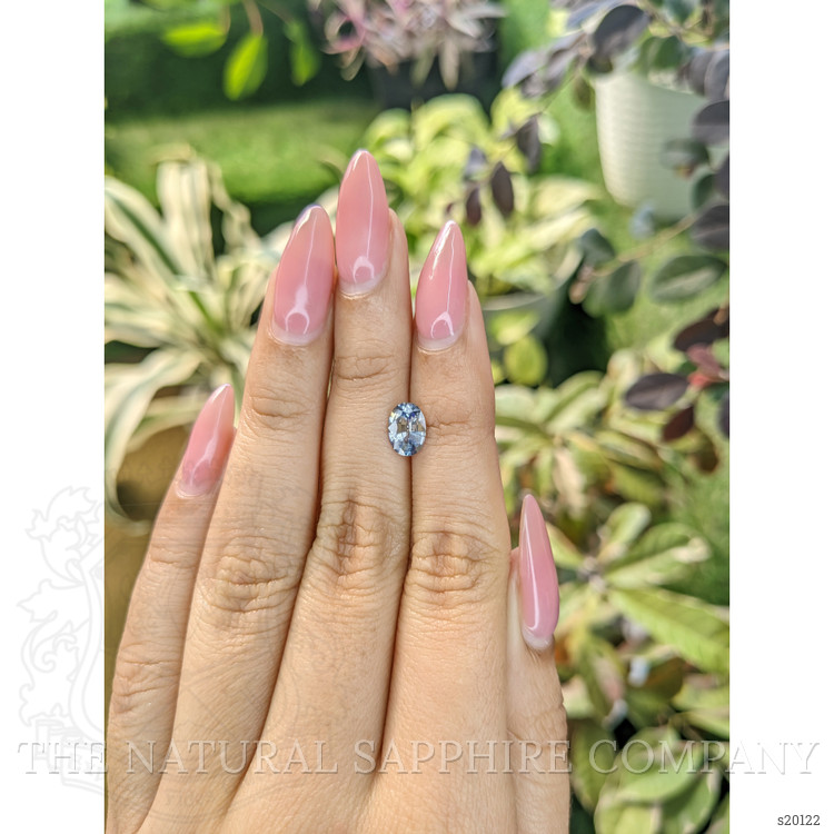 1.27 Ct. Bi Color Sapphire from Ceylon (Sri Lanka)