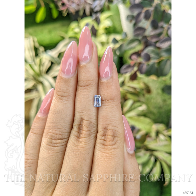 1.06 Ct. Bi Color Sapphire from Ceylon (Sri Lanka)