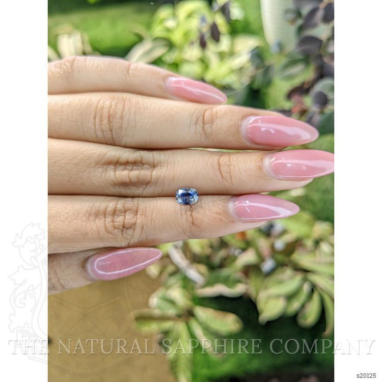 0.90 Ct. Bi Color Sapphire from Ceylon (Sri Lanka)