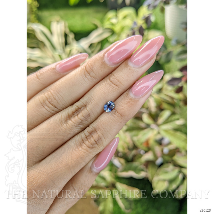 0.90 Ct. Bi Color Sapphire from Ceylon (Sri Lanka)