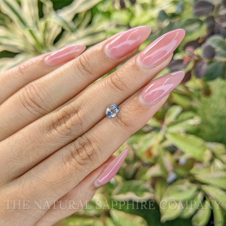 0.78 Ct. Bi Color Sapphire from Ceylon (Sri Lanka)