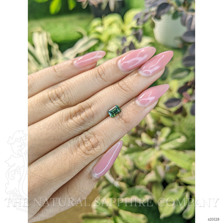 1.20 Ct. Yellowish Green Sapphire from Madagascar