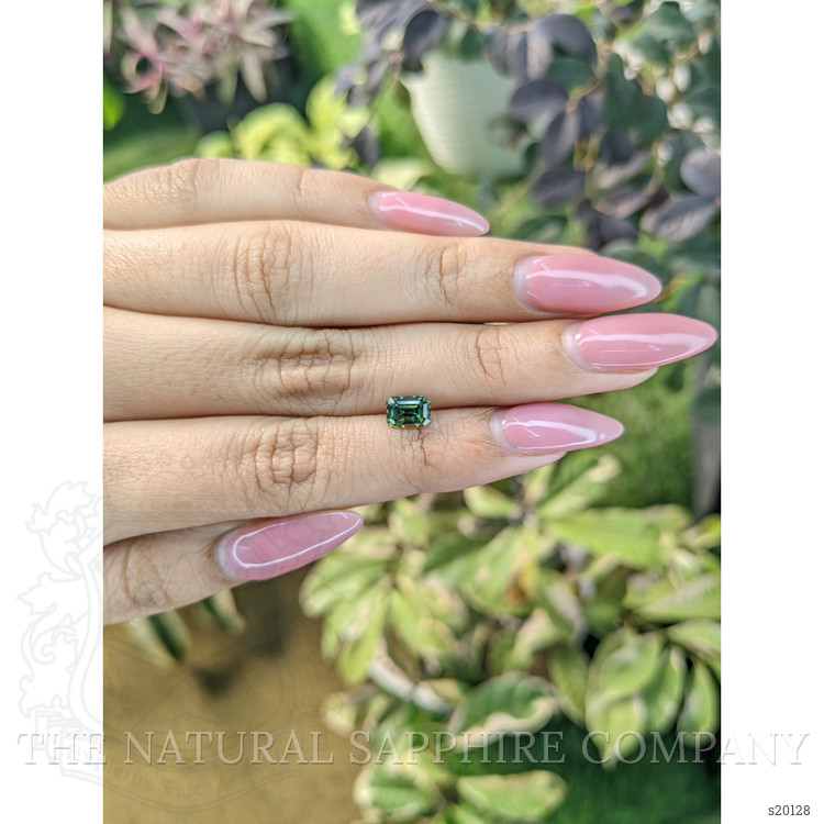 1.20 Ct. Yellowish Green Sapphire from Madagascar