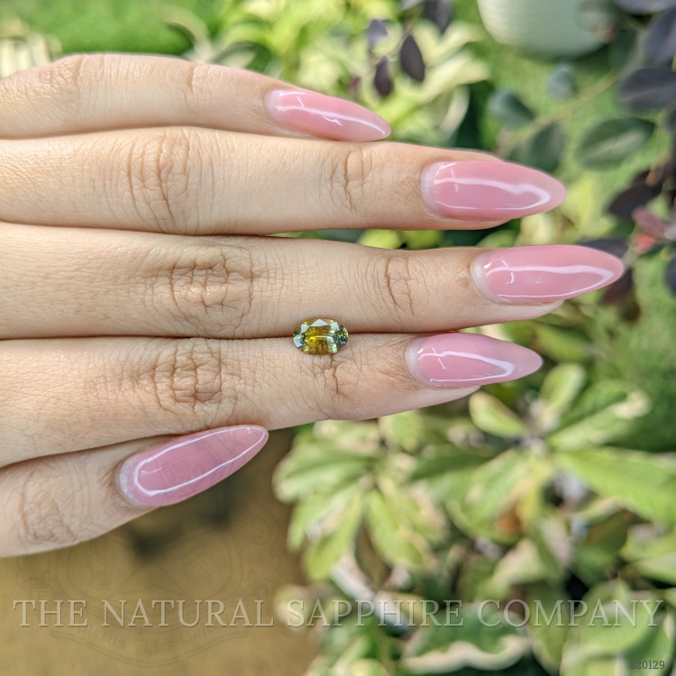 1.10 Ct. Bi Color Sapphire from Ceylon (Sri Lanka)