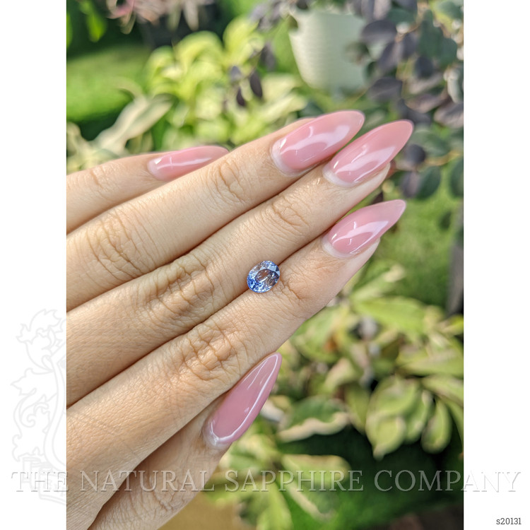 1.22 Ct. Bi Color Sapphire from Ceylon (Sri Lanka)