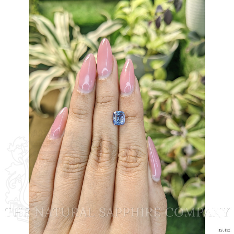 2.03 Ct. Bi Color Sapphire from Ceylon (Sri Lanka)