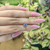 2.03 Ct. Bi Color Sapphire from Ceylon (Sri Lanka) Life Style