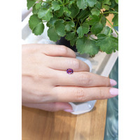 1.25 Ct. Purple Sapphire from Ceylon (Sri Lanka) Life Style