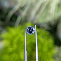 1.21 Ct. Purplish Blue Sapphire from Ceylon (Sri Lanka) Life Style