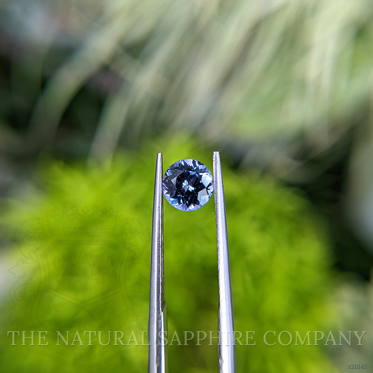 1.21 Ct. Purplish Blue Sapphire from Ceylon (Sri Lanka)