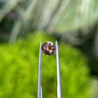1.04 Ct. Orangish Brown Sapphire from Madagascar Life Style