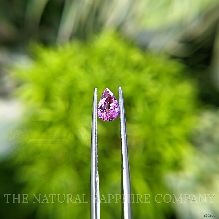 1.01 Ct. Purplish Pink Sapphire from Madagascar