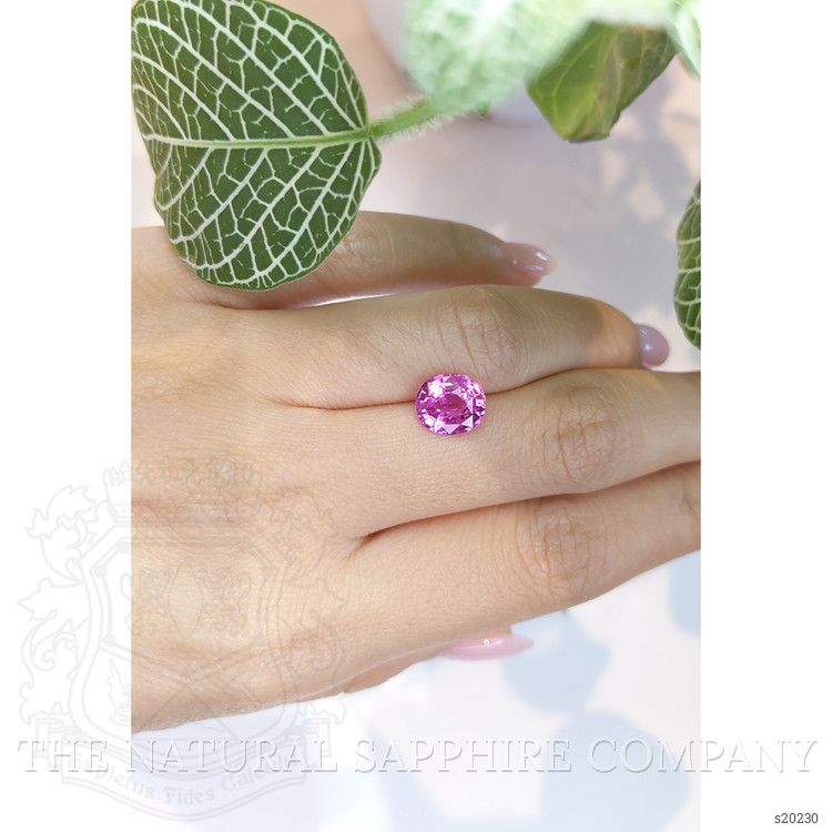 3.13 Ct. Pink Sapphire from Ceylon (Sri Lanka)