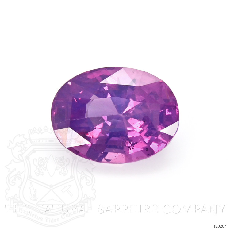 3.38 Ct. Pinkish Purple Sapphire from Ceylon (Sri Lanka)