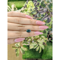 2.41 Ct. Green Sapphire from Madagascar Life Style
