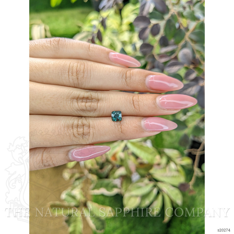 1.03 Ct. Bluish Green Sapphire from Madagascar