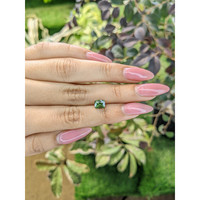 1.41 Ct. Green Sapphire from Australia Life Style