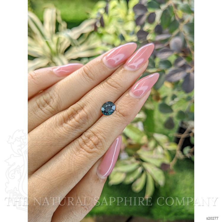 1.69 Ct. Greenish Blue Sapphire from Madagascar