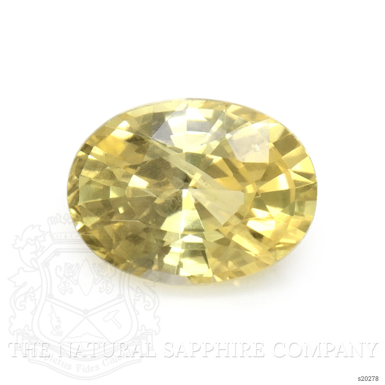 1.29 Ct. Yellow Sapphire from Ceylon (Sri Lanka)