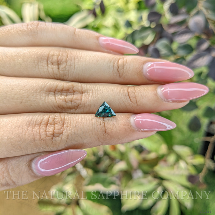 1.29 Ct. Bluish Green Sapphire from Madagascar