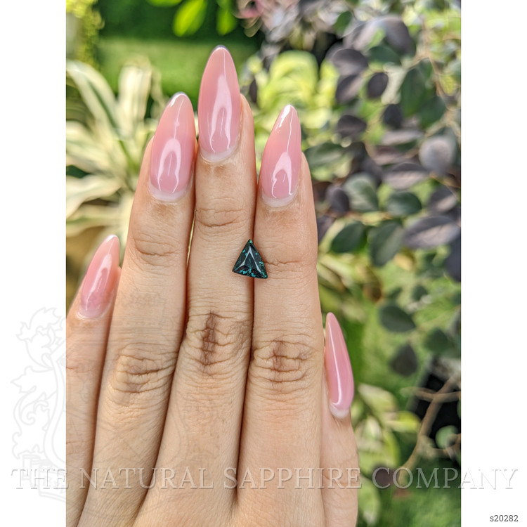 1.29 Ct. Bluish Green Sapphire from Madagascar