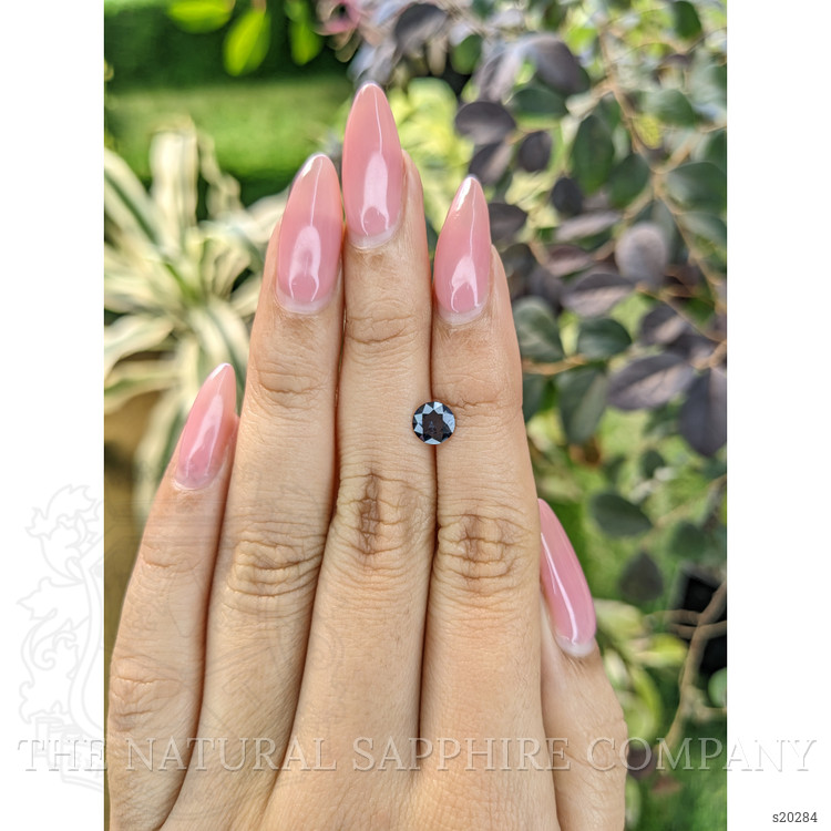 0.75 Ct. Greenish Blue Sapphire from Madagascar