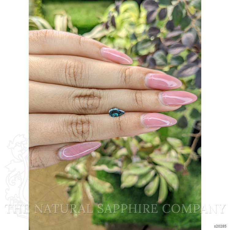 0.79 Ct. Bluish Green Sapphire from Madagascar