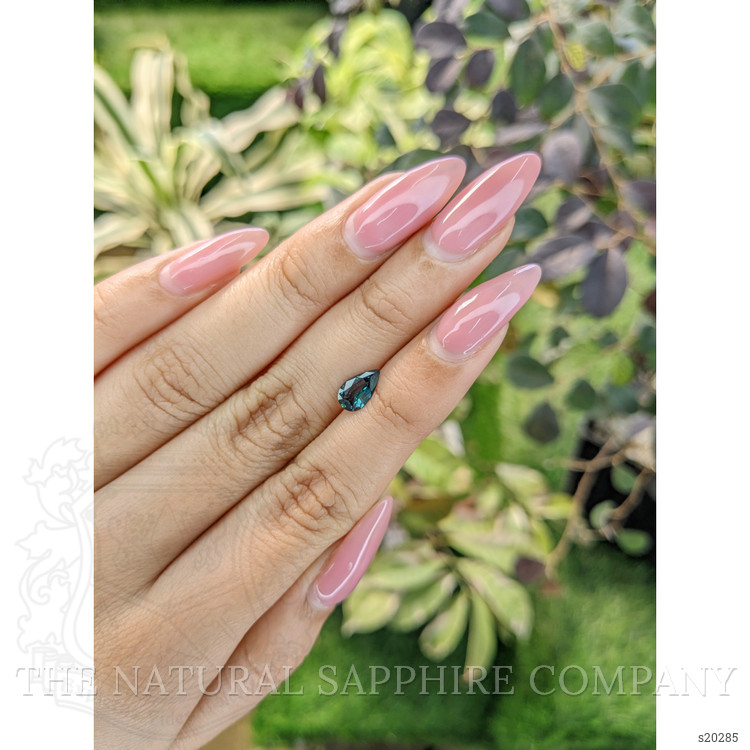 0.79 Ct. Bluish Green Sapphire from Madagascar