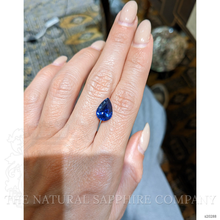 4.40 Ct. Blue Sapphire from Ceylon (Sri Lanka)