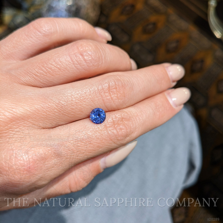1.33 Ct. Blue Sapphire from Ceylon (Sri Lanka)