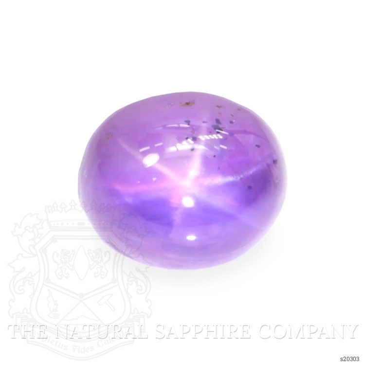 1.53 Ct. Pinkish Purple Star Sapphire from Ceylon (Sri Lanka)