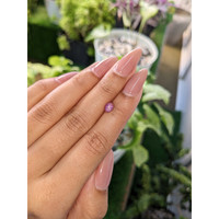 1.03 Ct. Pink Star Sapphire from Ceylon (Sri Lanka) Life Style
