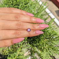 1.48 Ct. Purple Star Sapphire from Ceylon (Sri Lanka) Life Style