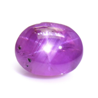 1.26 Ct. Pinkish Purple Star Sapphire from Ceylon (Sri Lanka) Video