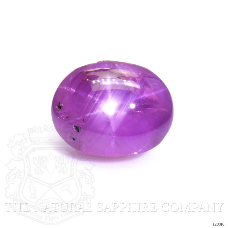 1.26 Ct. Pinkish Purple Star Sapphire from Ceylon (Sri Lanka)
