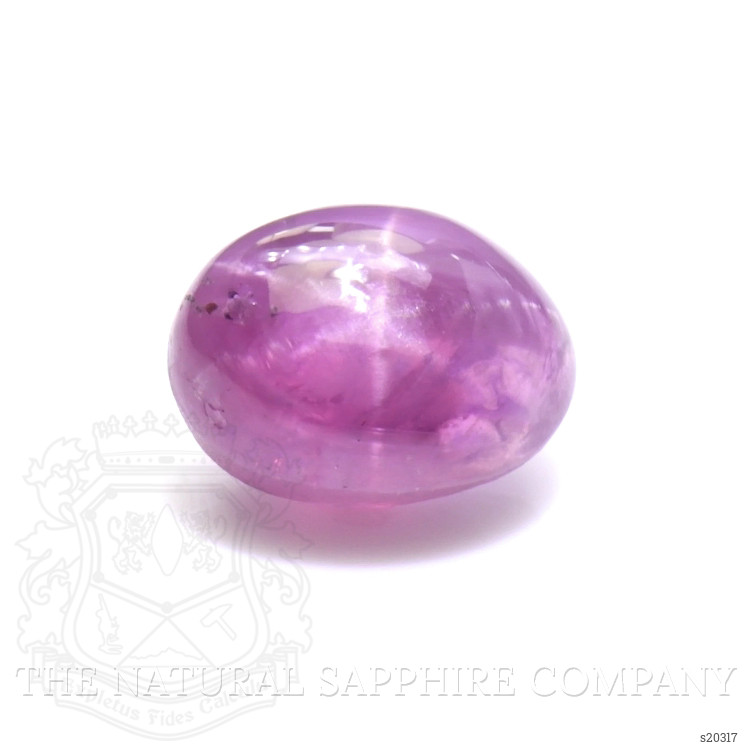 0.87 Ct. Purplish Pink Star Sapphire from Ceylon (Sri Lanka)