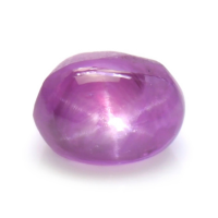 0.81 Ct. Pinkish Purple Star Sapphire from Ceylon (Sri Lanka) Video