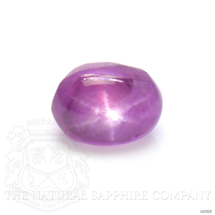 0.81 Ct. Pinkish Purple Star Sapphire from Ceylon (Sri Lanka)