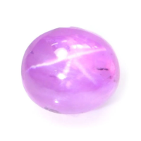 0.92 Ct. Purplish Pink Star Sapphire from Ceylon (Sri Lanka) Video