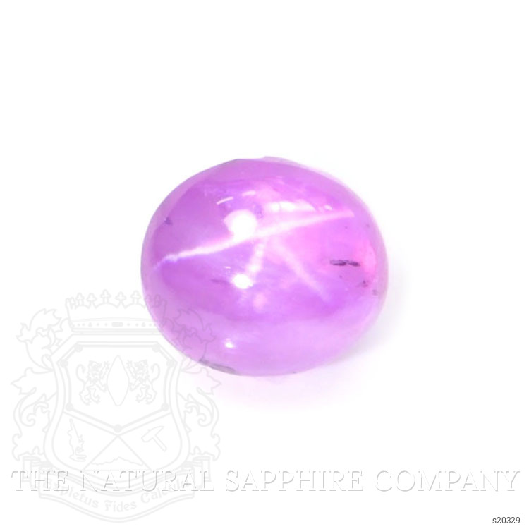 0.92 Ct. Purplish Pink Star Sapphire from Ceylon (Sri Lanka)