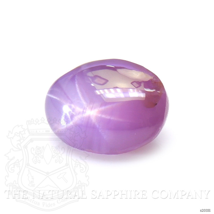 0.92 Ct. Pinkish Purple Star Sapphire from Ceylon (Sri Lanka)
