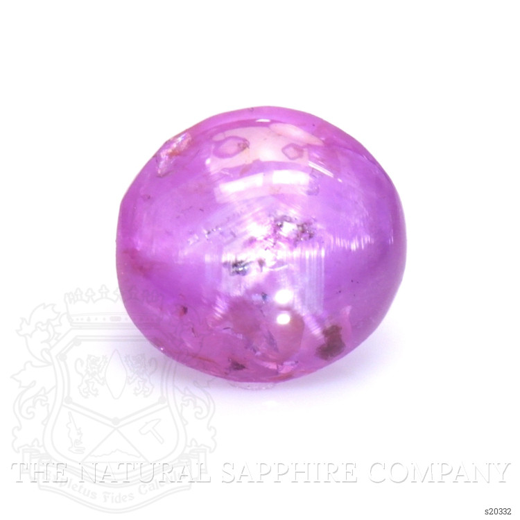 0.87 Ct. Purplish Pink Star Sapphire from Ceylon (Sri Lanka)