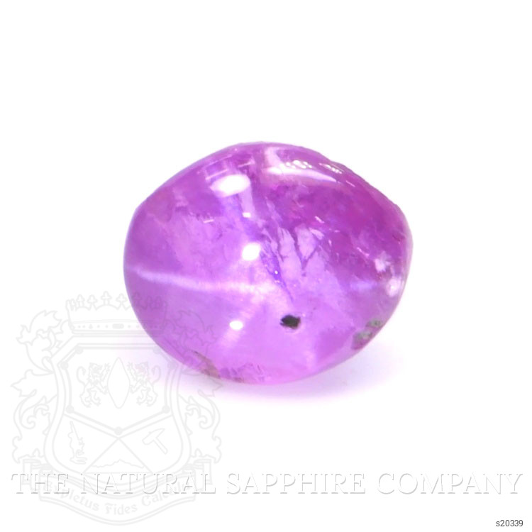 0.60 Ct. Pinkish Purple Star Sapphire from Ceylon (Sri Lanka)