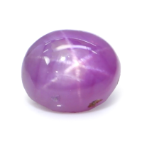 0.77 Ct. Pinkish Purple Star Sapphire from Ceylon (Sri Lanka) Video
