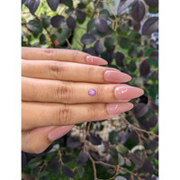 0.77 Ct. Pinkish Purple Star Sapphire from Ceylon (Sri Lanka) Life Style