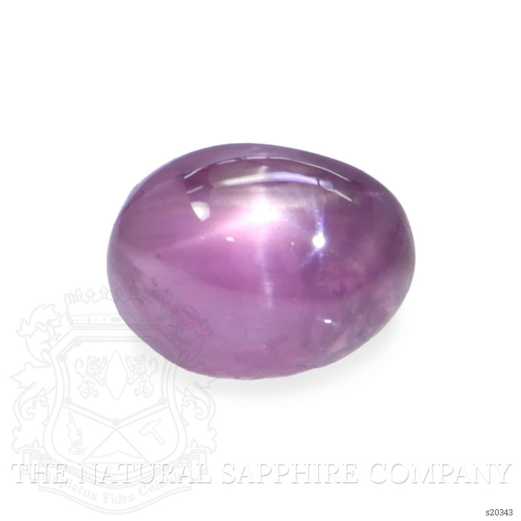0.94 Ct. Pinkish Purple Star Sapphire from Ceylon (Sri Lanka)